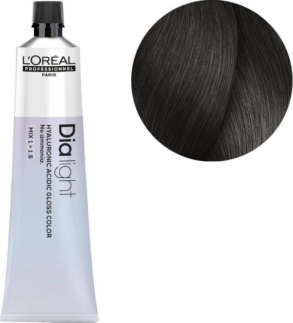 Produktbild L'Oréal Professionnel L'Oral Professionnel Dialight 611 Dark Blonde Deep Ash 60ml Hair Color (Dunkelblond Tiefes Asch)