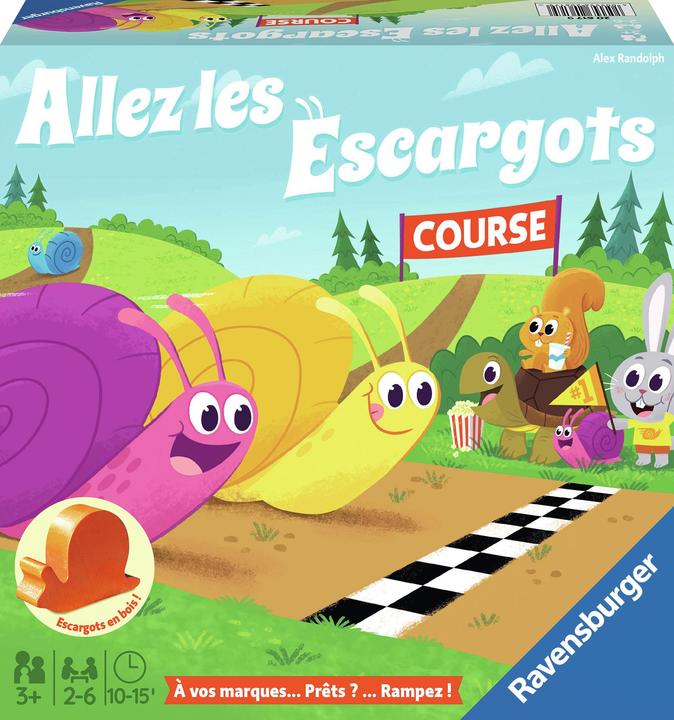 Actual product image Ravensburger Go snails (French)