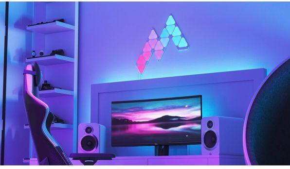 Produktbild Nanoleaf Shapes Mini Triangles Expansion Pack, 10 Stk. (200 lm)