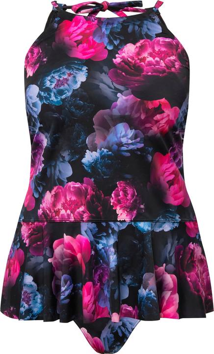 Produktbild Ulla Popken Tankini, Pfingstrosen, Softcups, Schösschen (42)