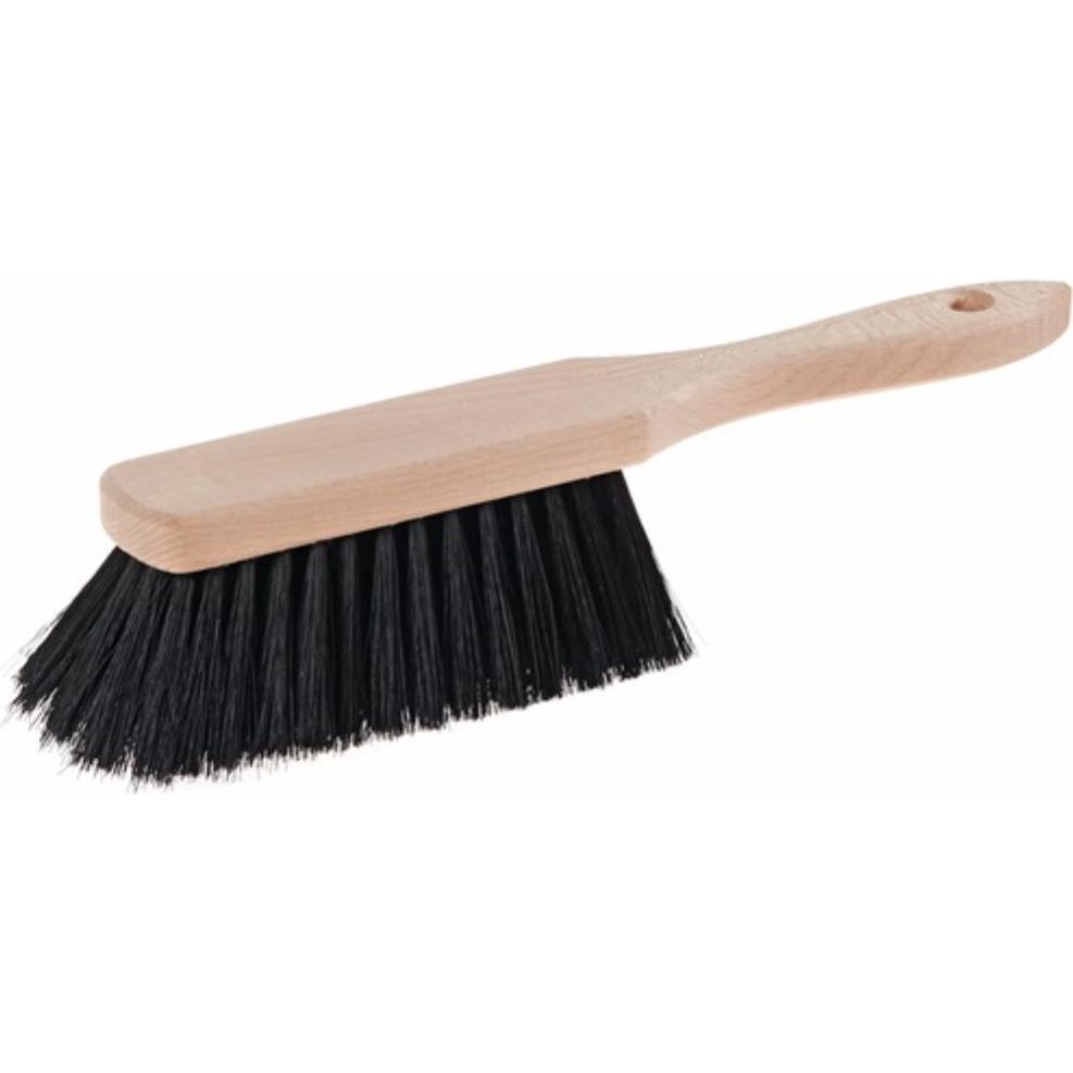 Sorex Handfeger feine Kunstborste Länge 280 mm mit Holzrücken, Reinigungsutensil