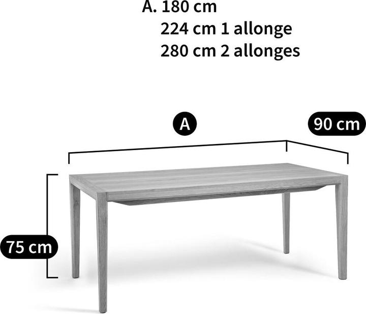 Image du produit AM.PM Nizou (280 x 90 x 75 cm)