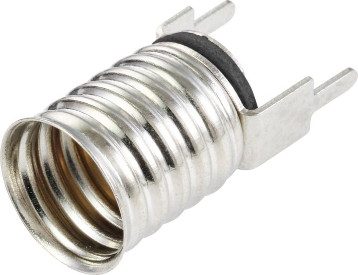 Actual product image Tru Components TC-10477724 Lamp socket Socket (miniature lamps): E10 Connection: