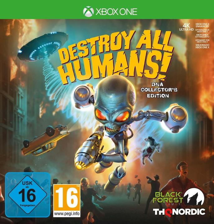Produktbild THQ Destroy all Humans! DNA Collector's Edition (Xbox One X, Xbox Series X, Multilingual)