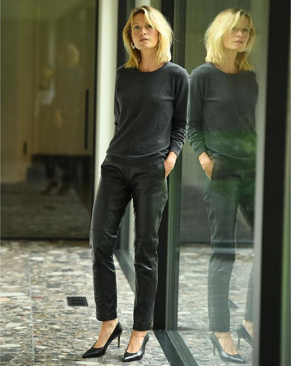 Actual product image Anne Weyburn 7/8-Hose aus Schafsleder (44)