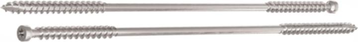 Rothoblaas Viti mordenti per sottotetto DGZ zincato blu 9x280 mm (50 Screws per piece)