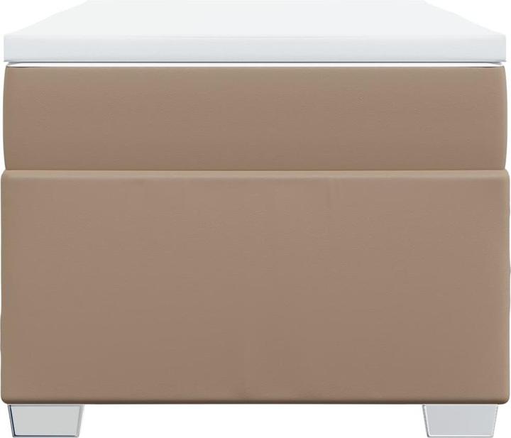 Actual product image vidaXL Bo x springbett Matratze 100 x 200cm Kunstleder (100 x 200 cm)