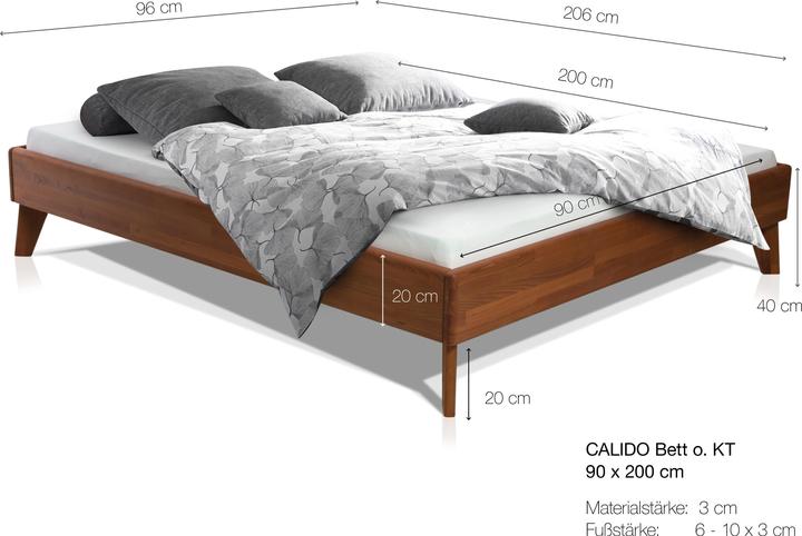 Actual product image Möbel-Eins Calido (90 x 200 cm)