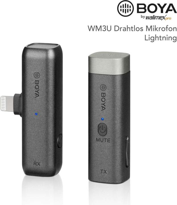 Actual product image Boya Walimex pro WM3D Wireless Microfo