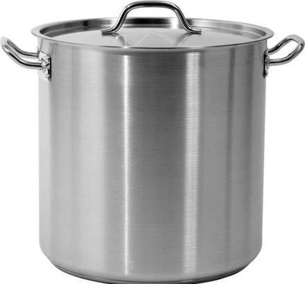 Actual product image Yato HIGH POT WITH STAINLESS STEEL LID 36X36CM, 36,6L. (36 cm, Pot, Stainless steel)