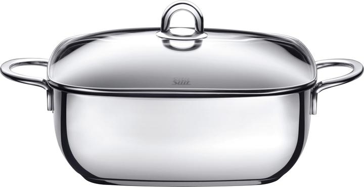 Produktbild Silit Schmorkasserolle Studio 29cm, keramik (Bräter + Schmortopf, Edelstahl, 29 x 10 cm)
