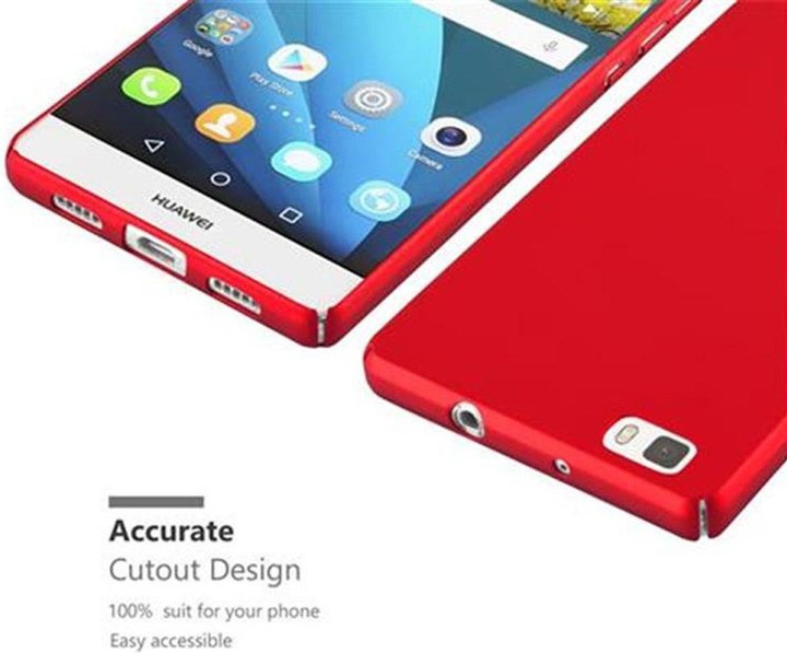 Actual product image Cadorabo Hard Cover Matt Metal Cover (Huawei P8 Lite)
