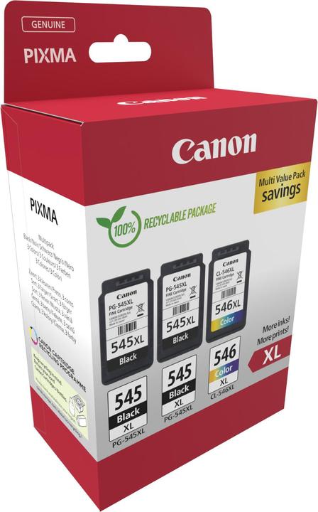 Image du produit Canon PG-545XLx2/CL-546XL Cartouche d'encre (CF)