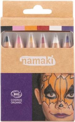 Actual product image Namaki Organic make-up pencils 6 colours, World of Horrors