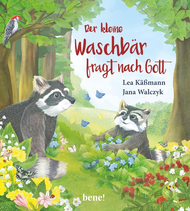Produktbild Der kleine Waschbär fragt nach Gott – ein Bilderbuch für Kinder ab 2 Jahren (Deutsch, Lea Kässmann, 2020)