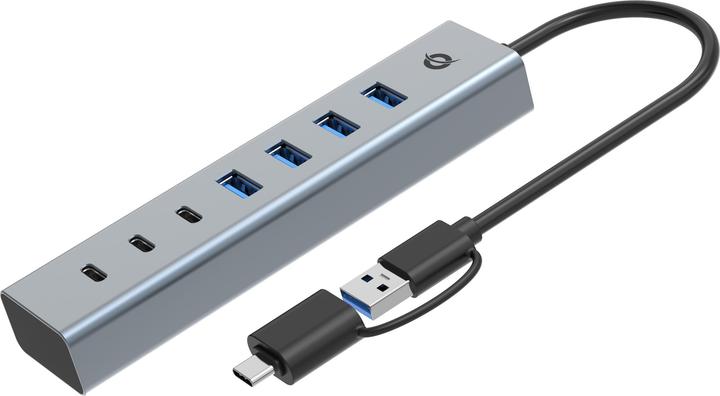 Produktbild Conceptronic HUBBIES20GP (USB-C, 7 Ports)
