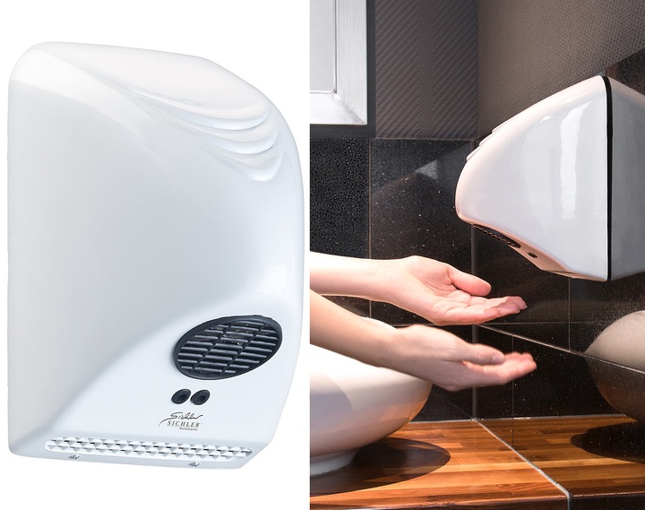 Image du produit Sichler Sèche-mains électrique automatique pour montage mural