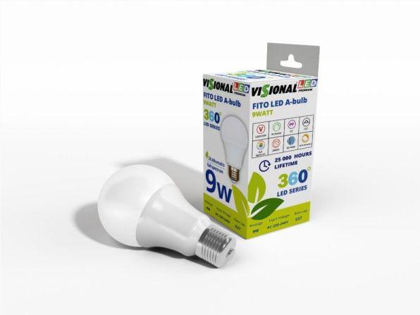 Image du produit Visional LED FITO BULB E27 9W (LED, 240 V)