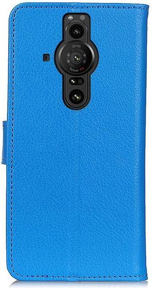 Actual product image MU Classic Litchi Leather Bookcover Series (Sony Xperia Pro-I)