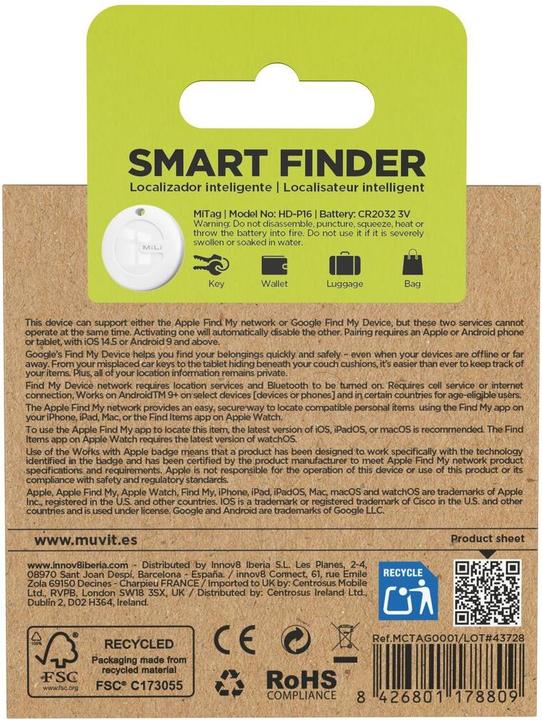 Produktbild Muvit GPS-Suchgerät