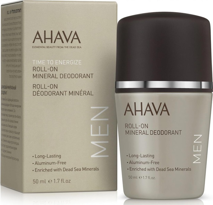 Actual product image Ahava Mineral Deodorant (Roll-on, 50 ml)