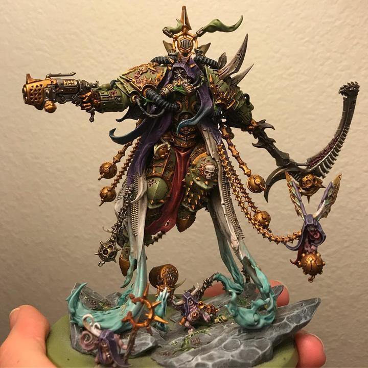 Actual product image Games Workshop Warhammer 40k - Mortarion: Daemon Primarch Of Nurgle (Plastic)