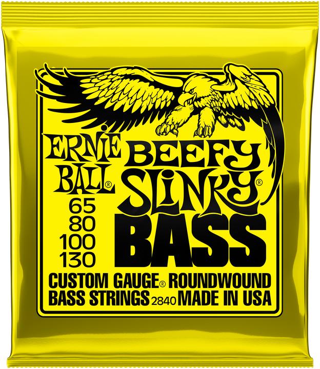 Ernie Ball Slinky Beefy (4x, Bass, 0.13")