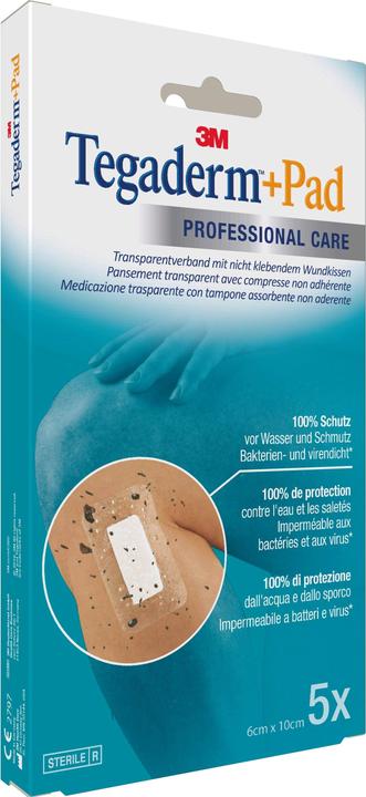 Produktbild 3M Wundpflaster Professional Care +Pad 6 x 10 cm 5 Stück (5 x)