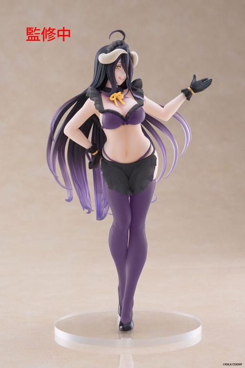 Taito Overlord Coreful PVC Statue Albedo Maid Renewal Edition 18 cm