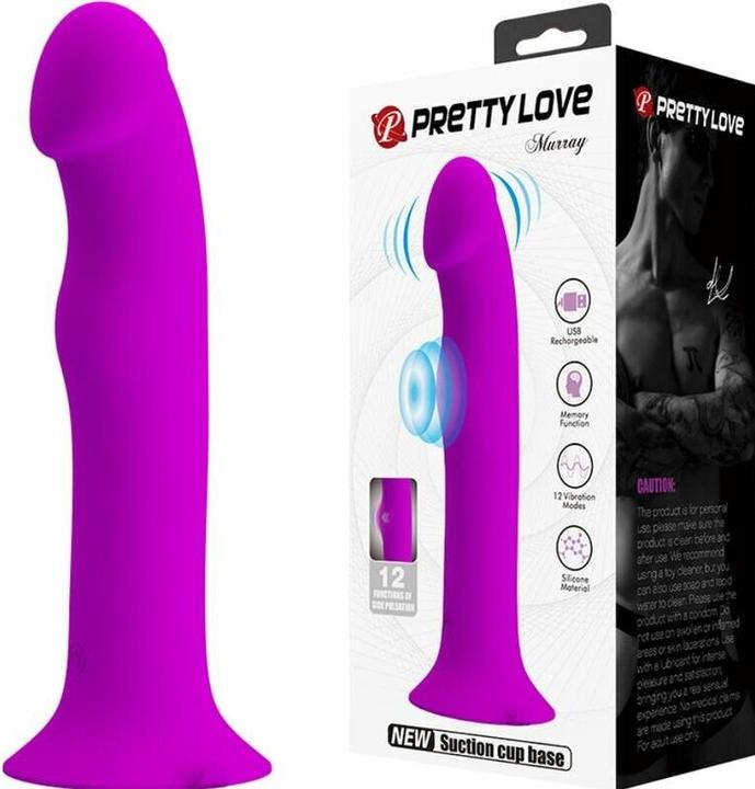 Pretty Love Murray Vibrating Dildo 19 cm