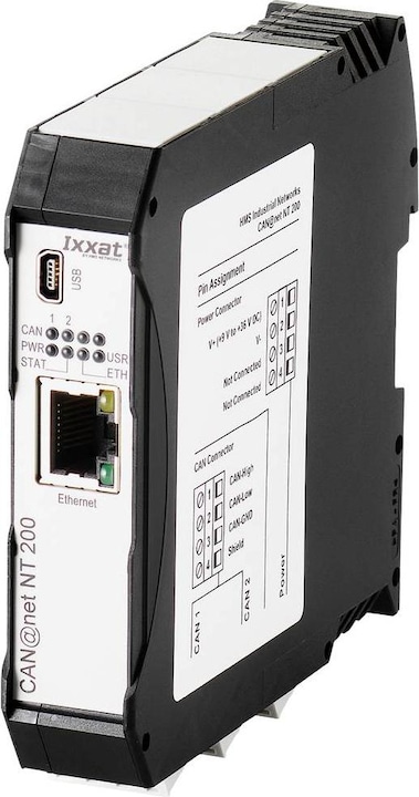 Actual product image Ixxat CAN@net NT 200 CAN-Ethernet Gateway