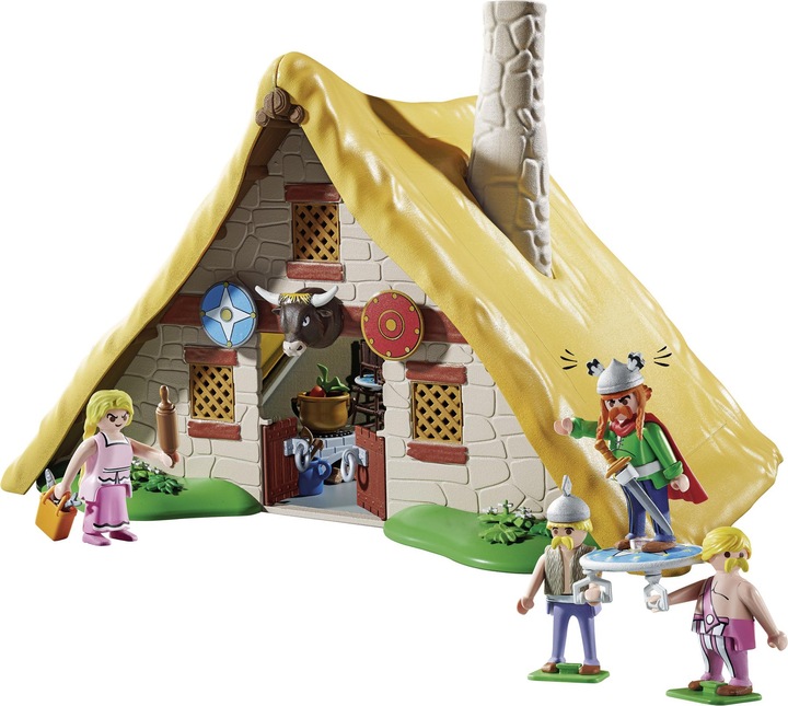Image du produit Playmobil La hutte d'Abraracourcix (70932, Playmobil Astérix)