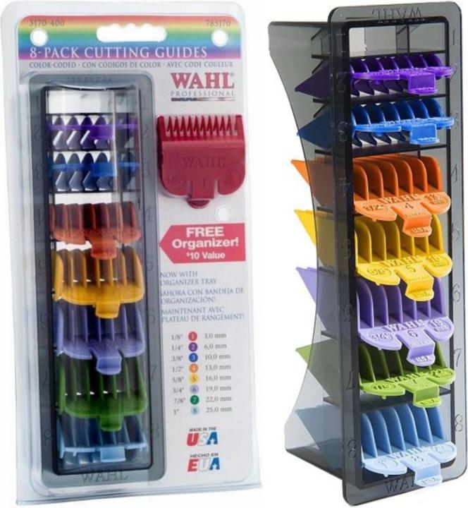 Produktbild Wahl Plastikaufsteckkamm (8 x)