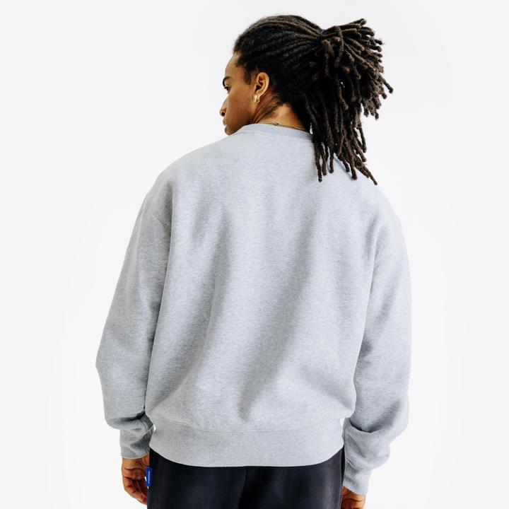 Produktbild Decathlon Sweatshirt Herren Rundhals Uebergrösse Baumwolle (S)