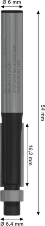 Image du produit Bosch Professional Zubehör Fraise à affleurer