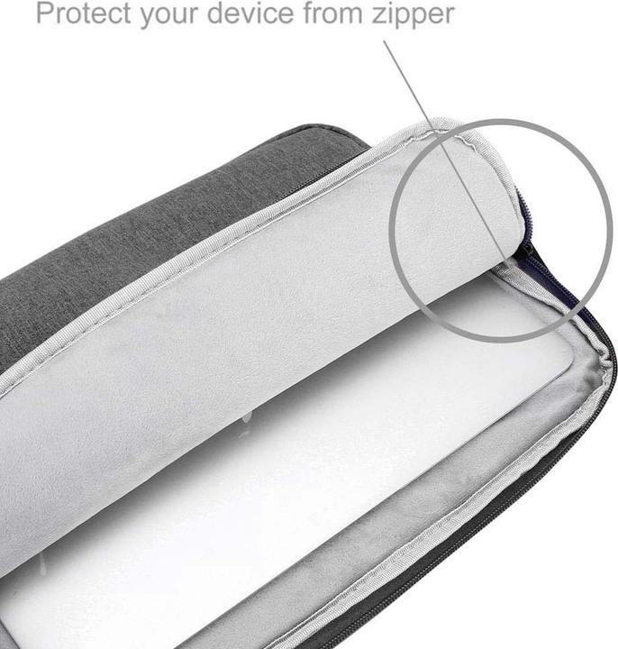 Produktbild Cadorabo Stoff Laptoptasche 14 Zoll (14", Universal)