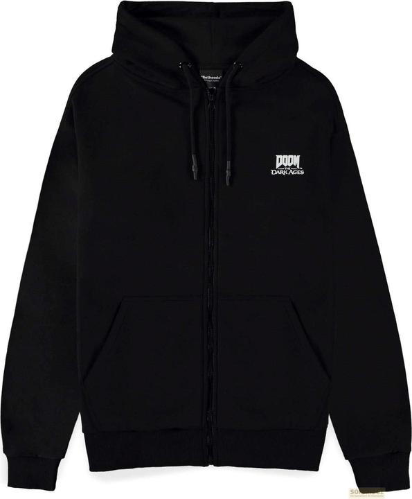Immagine prodotto Difuzed Doom Hoodie Doom Zipper Symbol Grösse XL (XL)