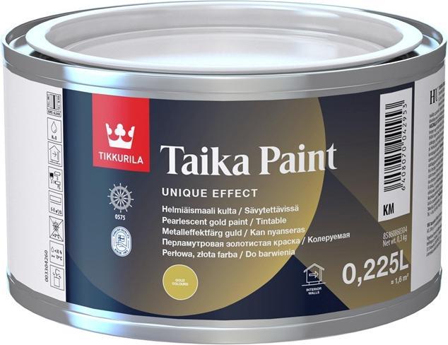 Produktbild Tikkurila PAINT,OPAQUE PEARL GOLD TAIKA KM 0.225L (225 ml)