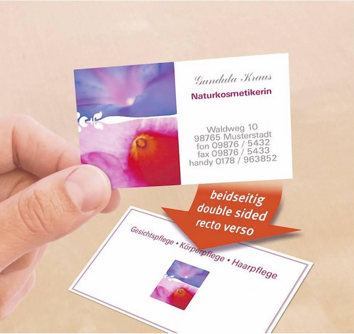 Actual product image Avery Premium Business Cards (260 g/m², 200 x, A4)