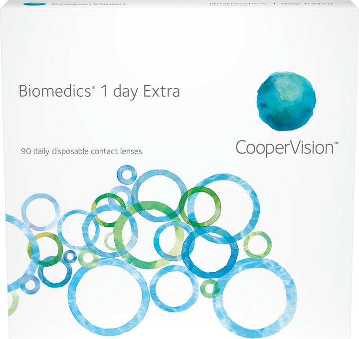 Produktbild Biomedics 1 day Extra (+0.5, Tageslinse, 90 Stück, Sphärisch)