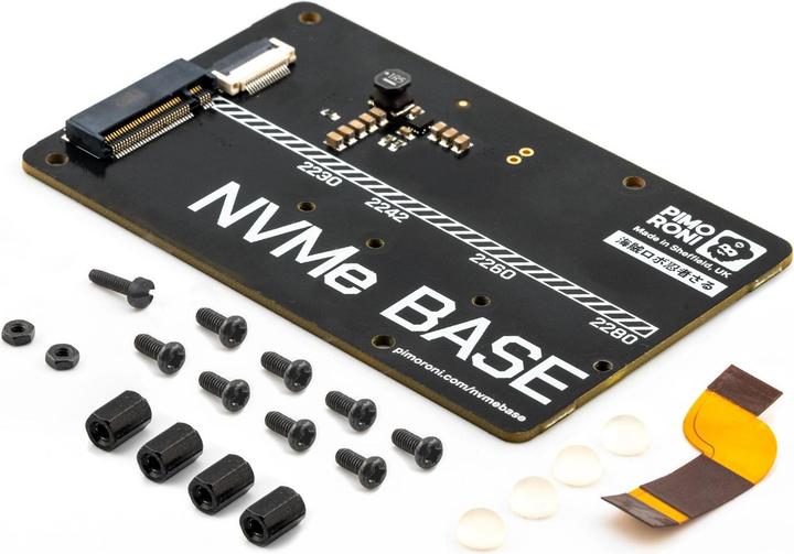 Actual product image Pimoroni NVMe base for Raspberry Pi 5