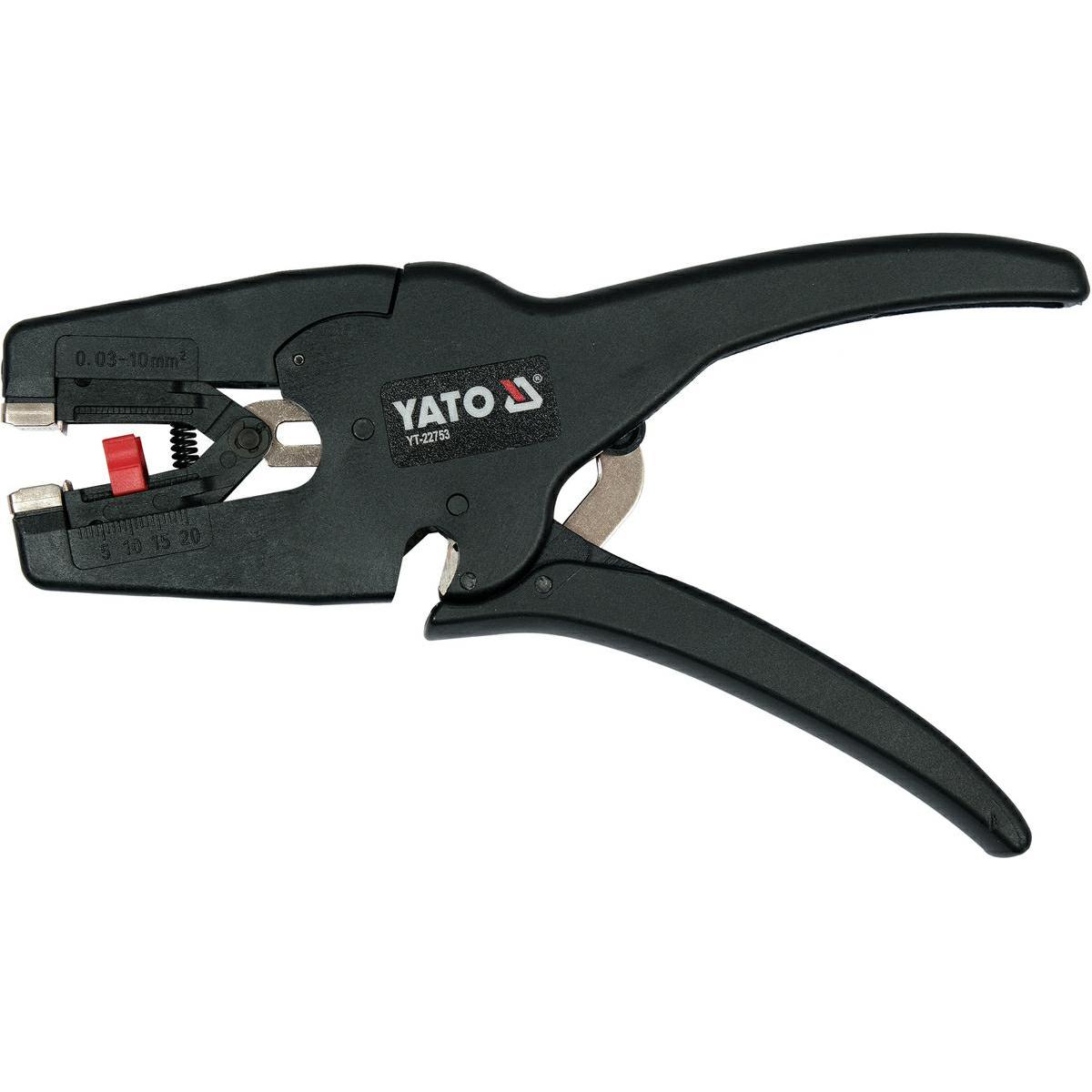 Yato, Zange, AUTOMATISCHER ABSTREIFER 0,03-10 mm2 (195 mm)