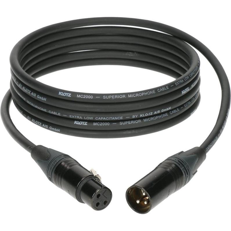 Klotz M2FM1-1000 (10 m, XLR), Audio Kabel