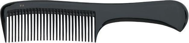 Actual product image Sibel Handle Comb 111 Black