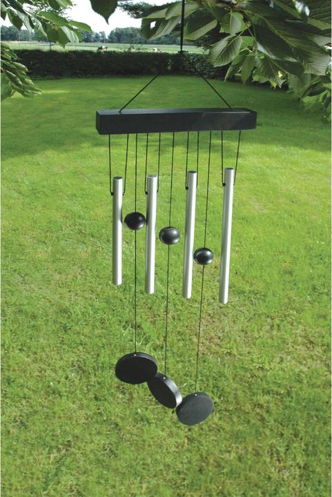Image du produit Esschert Design Carillon à vent avec 4 tubes en aluminium