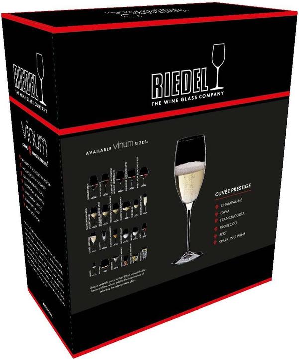 Actual product image Riedel Champagne Glass Vinum (23 cl, 2 Glasses, Champagne glasses)