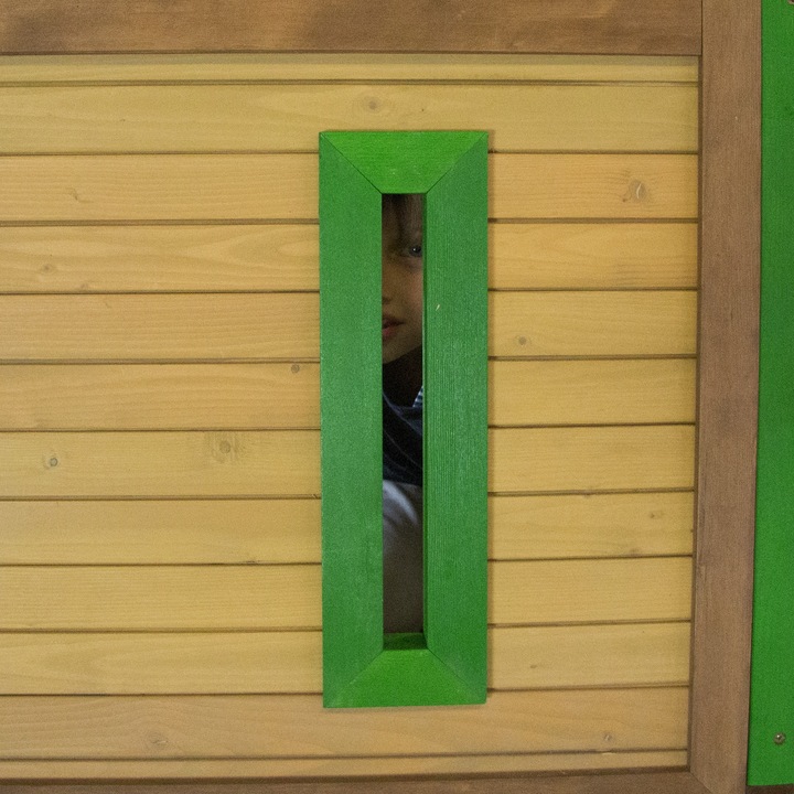 Immagine prodotto Axi Pumba Play Tower Marrone/Verde - Scivolo Grigio
