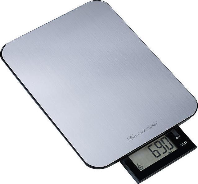 Produktbild Rosenstein & Söhne Digitale Edelstahl-Küchenwaage