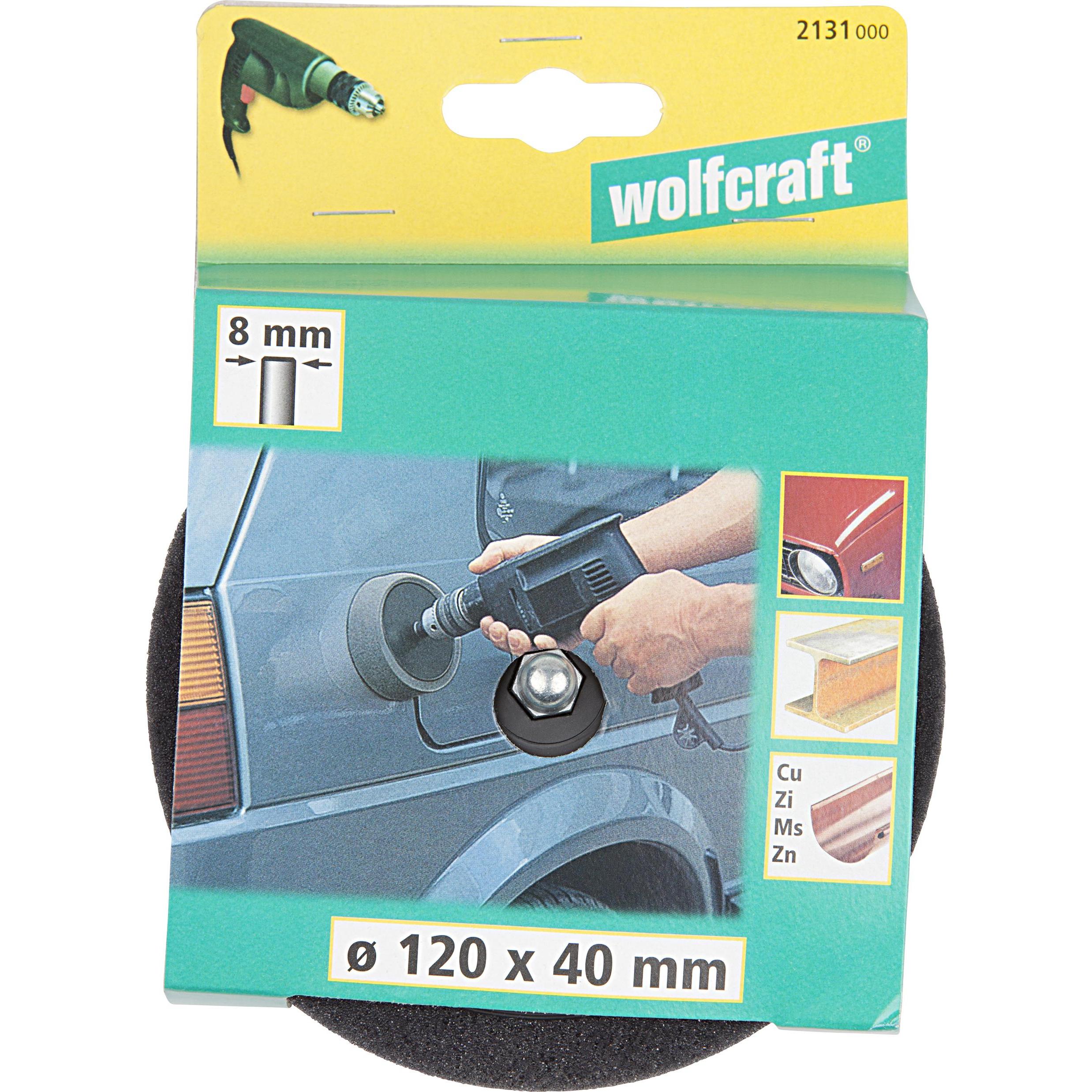Thumbnail - wolfcraft, Schleifmittel, Polierkopf, Ø 120 mm
