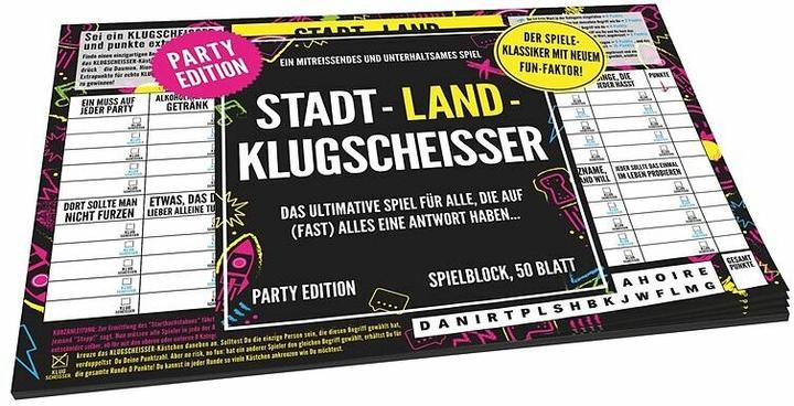 Actual product image Stadt-Land-Klugscheisser - Party Edition (German)